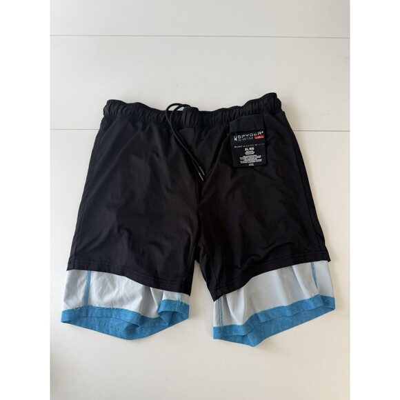 Spyder Men's Swim Shorts, Blue, Size XL Wear Present - Picture 13 of 14